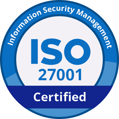 ISO 27001 Information Security Management, certified
